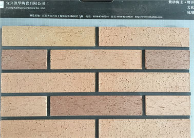 Alise o tijolo fino exterior personalizado com relação vaga do sólido da resistência de desgaste