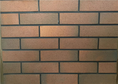 Tijolo exterior do falso da argila de Colord, tijolo fino do folheado para a parede da casa