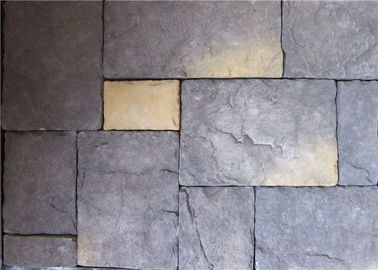 Cor múltipla pedra artificial interior/exterior da parede com superfície do sólido