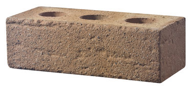 Tijolos perfurados da argila da resistência de desgaste para a construção da parede personalizada