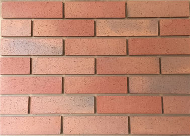 Fio exterior tijolo fino exterior cortado do revestimento vermelho para a construção civil