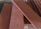 Tijolo de cara rachado liso vermelho para a construção civil exterior da parede do revestimento