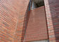 Resistência de desgaste exterior da parede de tijolo do folheado do sólido para o projeto da construção de casa