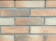 3D12-1 tipo parede de tijolo do folheado, folheado interno ISO9001 2008 do tijolo da cor variável