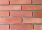 o tijolo girado do folheado da cor do folheado da argila 3D51-3 tijolo fino com borda de superfície lisa danifica o estilo