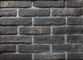 Argila natural materiais de construção finos ateados fogo das paredes interiores do folheado do tijolo com tipo antigo