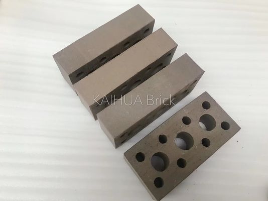 Tipo tamanho expulso 240x115x53mm Clay Hollow Bricks For Construction