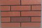 Folheado decorativo vermelho do tijolo, telhas amigáveis do tijolo da parede exterior de Eco