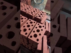 A cavidade fácil Clay Construction Brick Extruded Highly da instalação torna